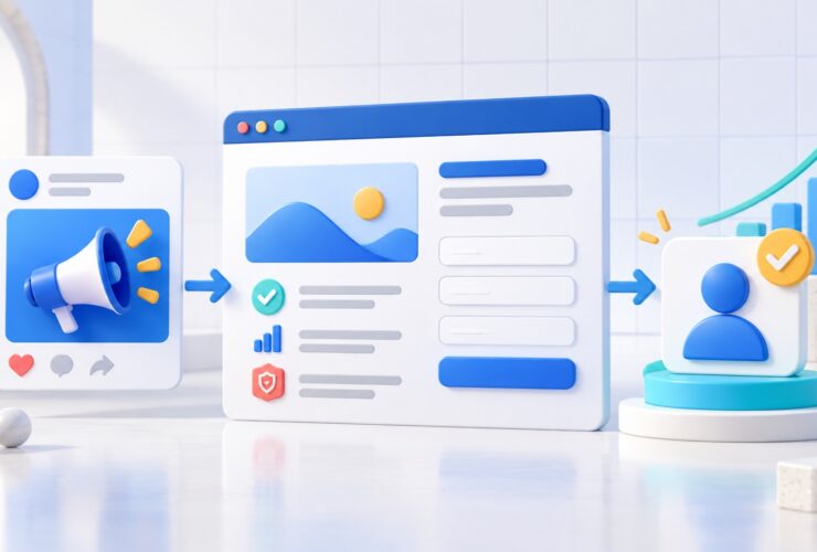 Перевірка посадкової сторінки перед запуском Meta Ads